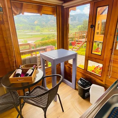 Villa Angela Glamping & Tiny Houses Paipa Exterior photo